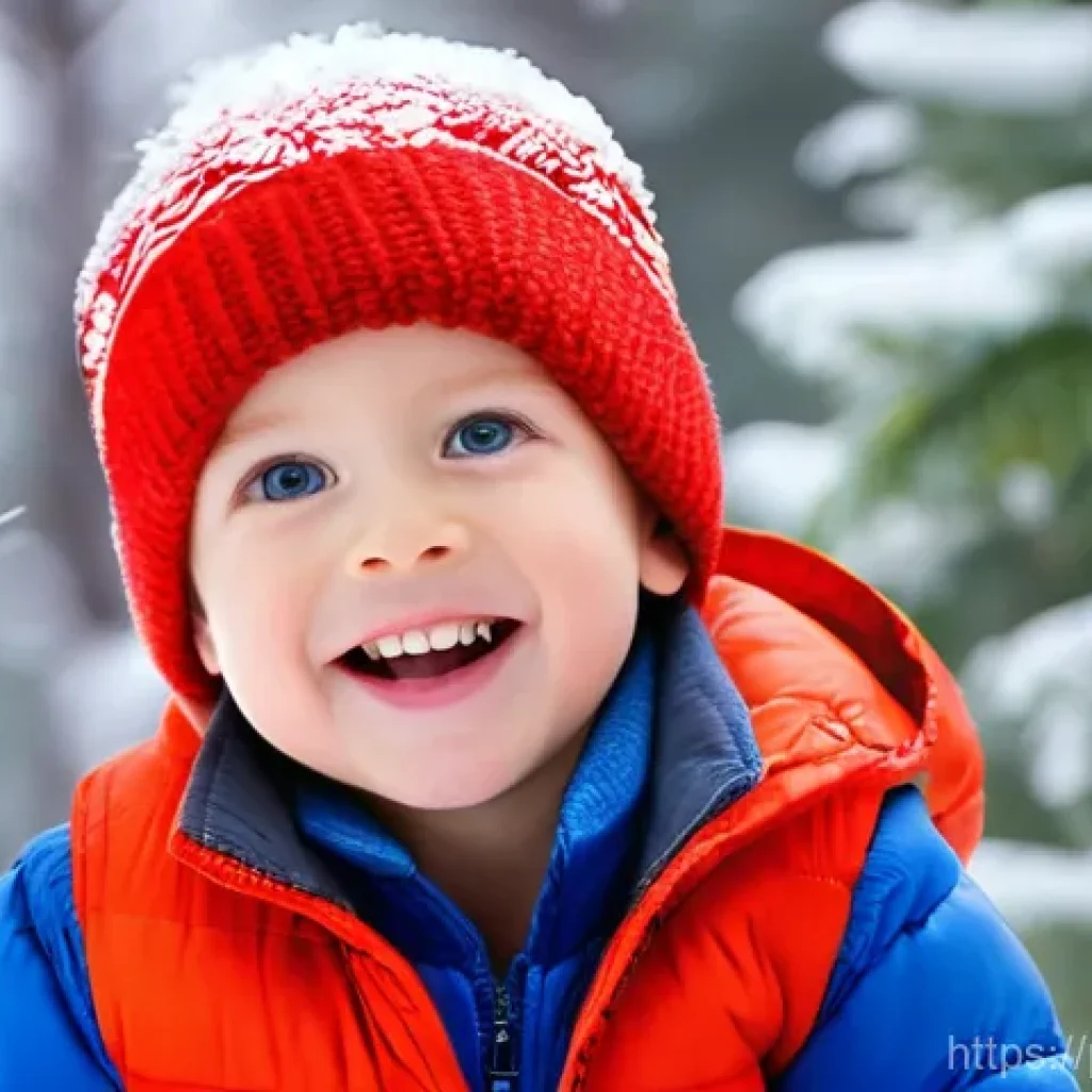 아동용 조끼 코디법 - **Prompt 1: Joyful Winter Play in a Puffer Vest**
"A cheerful 6-year-old boy, with bright eyes a...