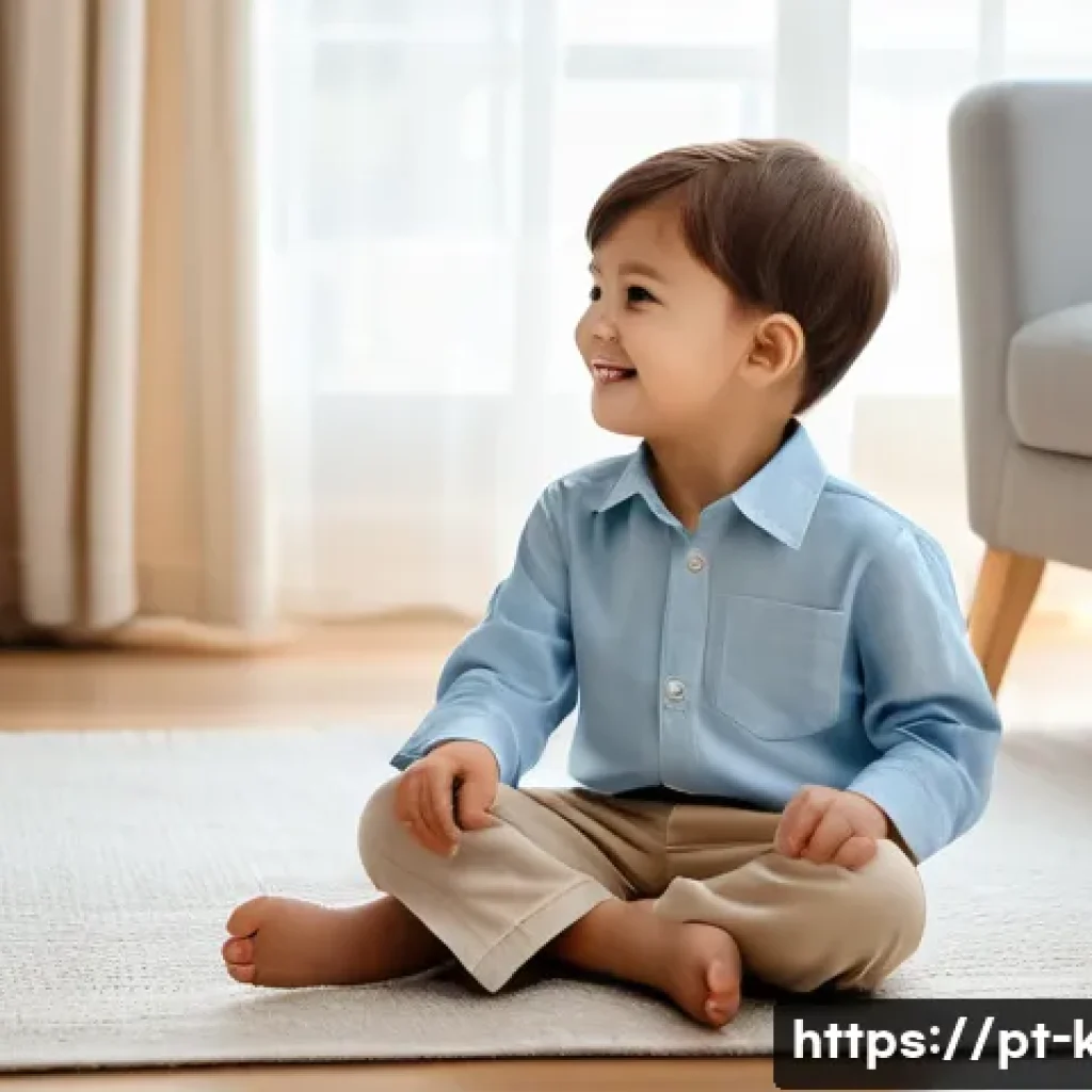 아동용 럭셔리 브랜드 소개 - **Image Prompt 1: The Essence of Comfort and Elegance in Children's Fashion**

    A happy, smiling ...